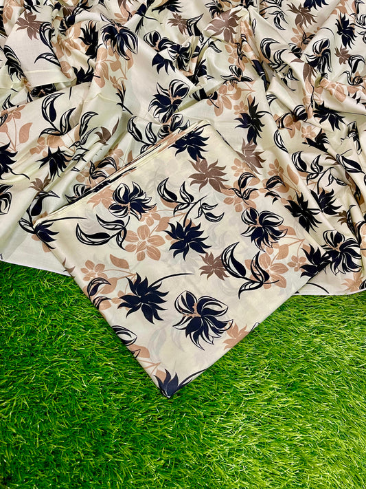 Digital Linen Allover 2-Piece(LR-0015)