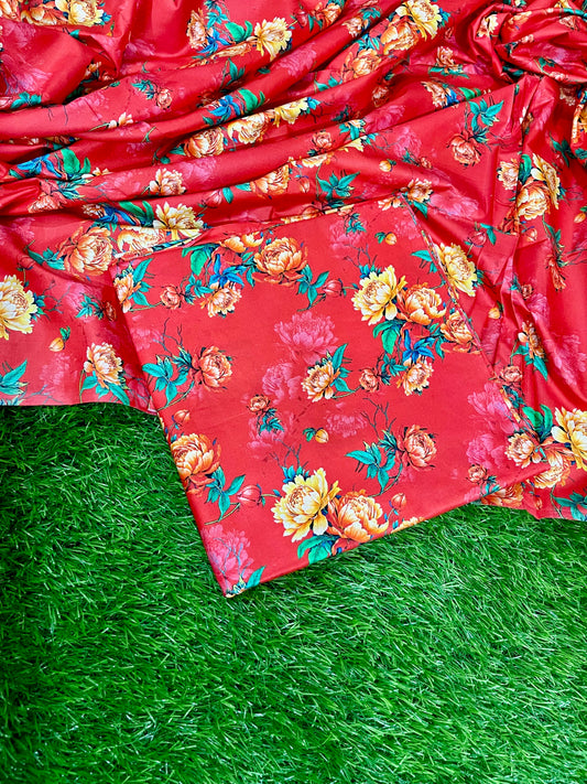 Digital Linen Allover 2-Piece(LR-0003)