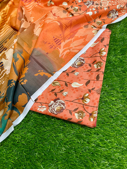 Digital printed Lawn shirt+dupatta 2-piece (LR-0012)