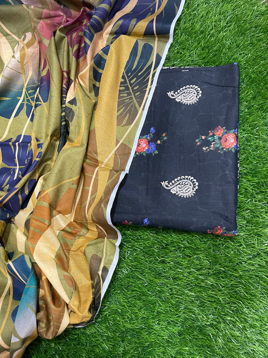 Digital printed Lawn shirt+dupatta 2-piece (LR-0014)
