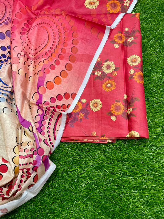 Digital printed Lawn shirt+dupatta 2-piece (LR-0010)